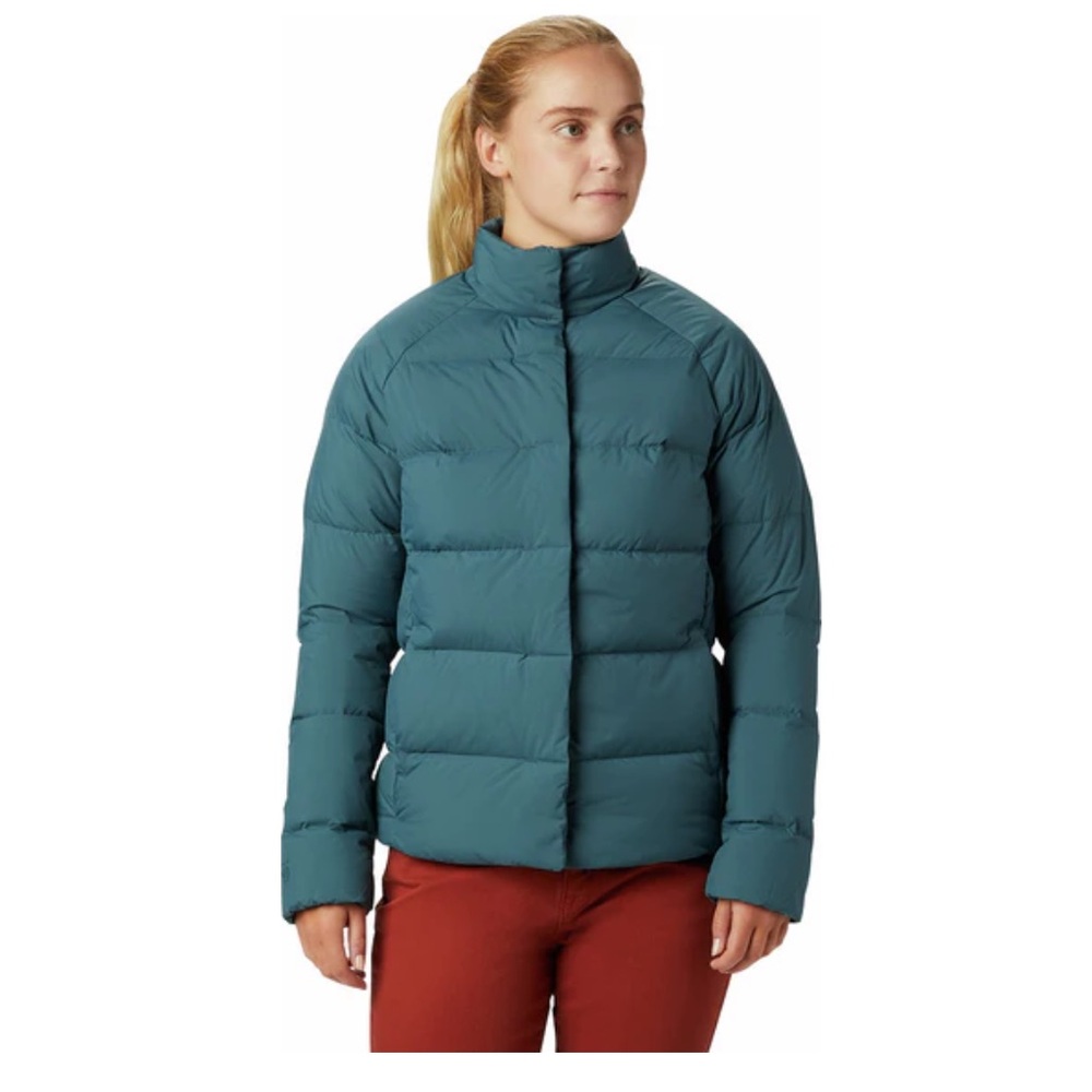 Mountain Hardwear Blue Puffer Jacket Glacial Storm